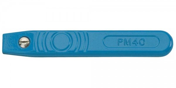 Griff Post Mortem PM40 Blau, Skalpellhalter Swann Morten 40