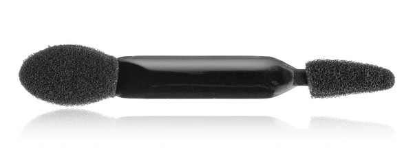 5x Lidschattenpinsel, Doppel Lidschatten Applikator aus Schaumstoff,schwarz