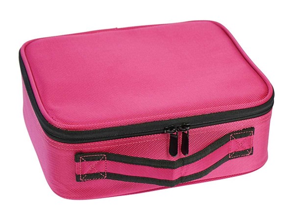 Beauty Tool Case pink mit Organizer-Einteilungen verstellbar