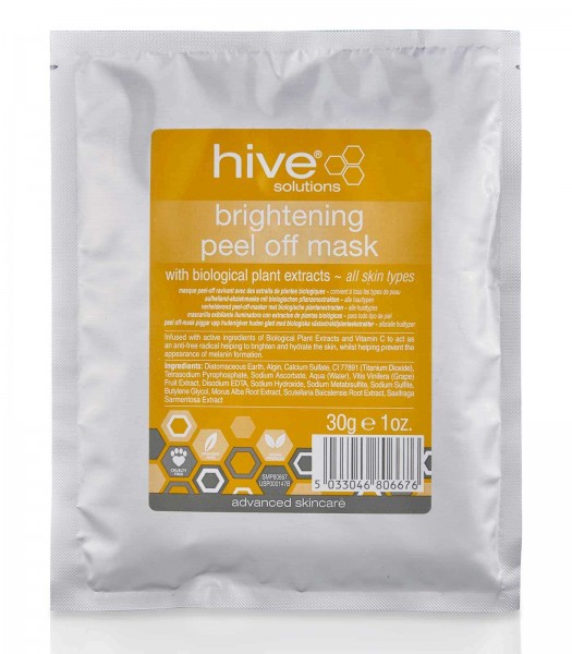Hive Aufhellende Maske, Peel-Off Glow Gesichtsmaske Solutions, 30g