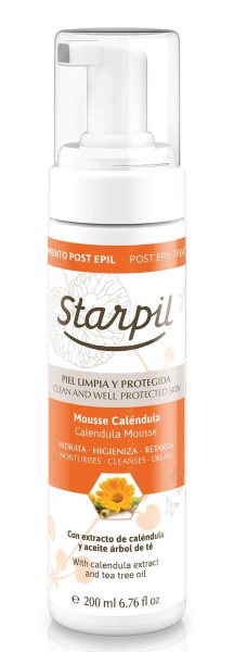 Starpil After Wax Calendula Post Epil Mousse Sanitizer, 200ml