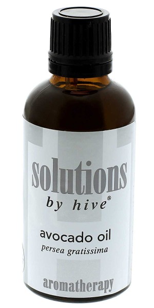 Hive Avocadoöl Trägeröl für ätherische Öle, Basisöl für die Aromatherapie, Solutions, 50ml