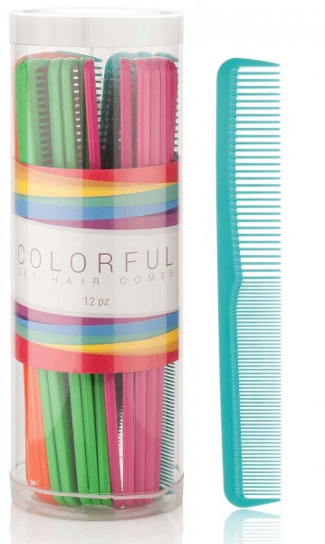Haarschneidekamm 24er Set, in mehreren Farben