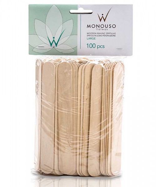 ItalWax 100x Spatel 140 x 16 x 1.6 mm, Standard