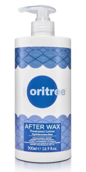 Oritree After Wax, Post Wachs Treatment Lotion mit Feigen und Geranienrose, 500ml