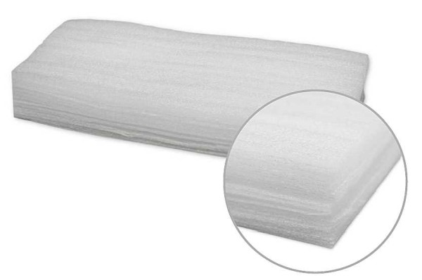 50 St. Folie zum Bleichen 12 x 30 cm, Bleaching Folie Friseur, Bleich Polyethylenfolie, weiß