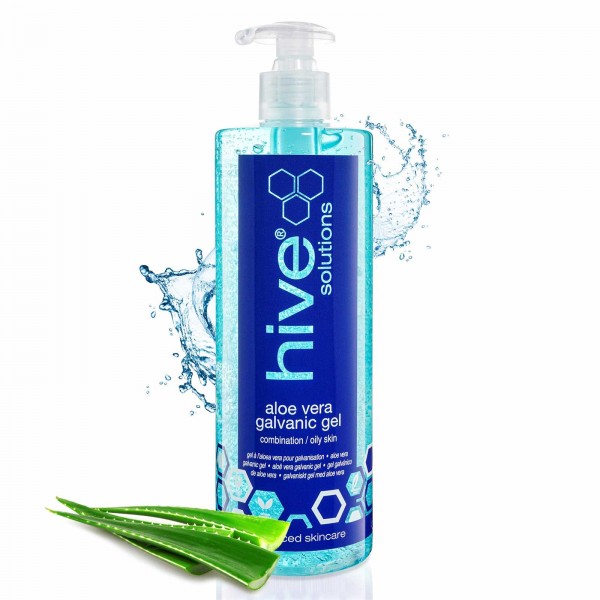 Hive Aloe Vera Galvanic Gel, Radiofrequenz, Utraschall, Iontophorese, Kosmetex Kontaktgel, 500 ml