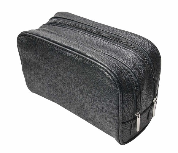 Kulturtasche /Kosmetiktasche in Schwarz