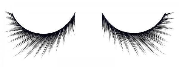 Künstliche Wimpern Sensation, Wimpernband zur optischen Verlängerung inkl. Kleber