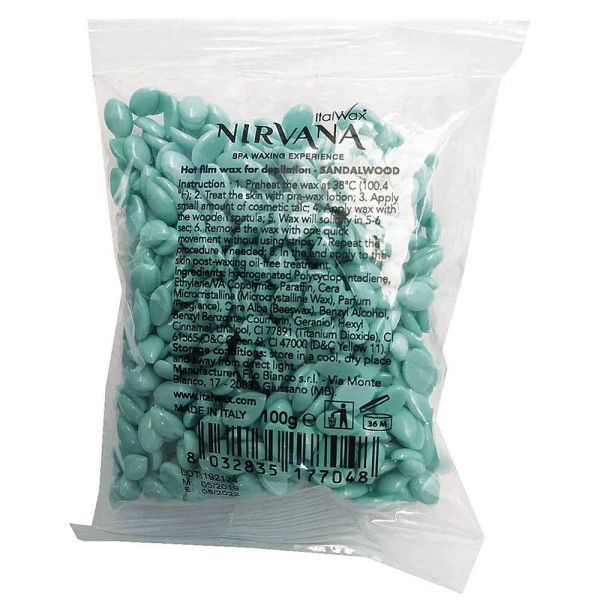 Filmwachs Nirvana Sandelholz Italwax Hot Film Wax Wachsperlen,