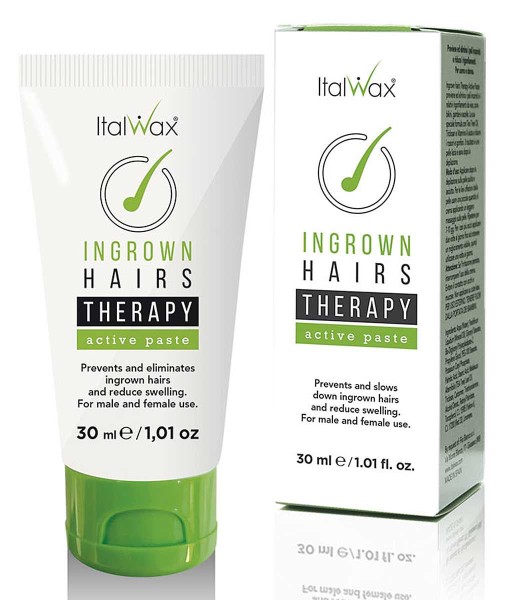 Italwax Ingrown Hairs Therapy Active Paste, eingewachsenes Haar, 30ml