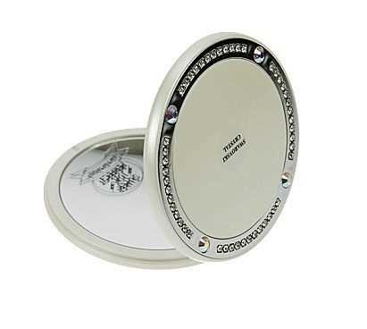 Runder 10-fach Kosmetik-Spiegel Ø 23cm,mit verschiedenen Vergrößerung und Saugnäpfen