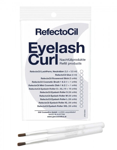 RefectoCil Pinsel, Curl Refill 2x Kosmetikpinsel