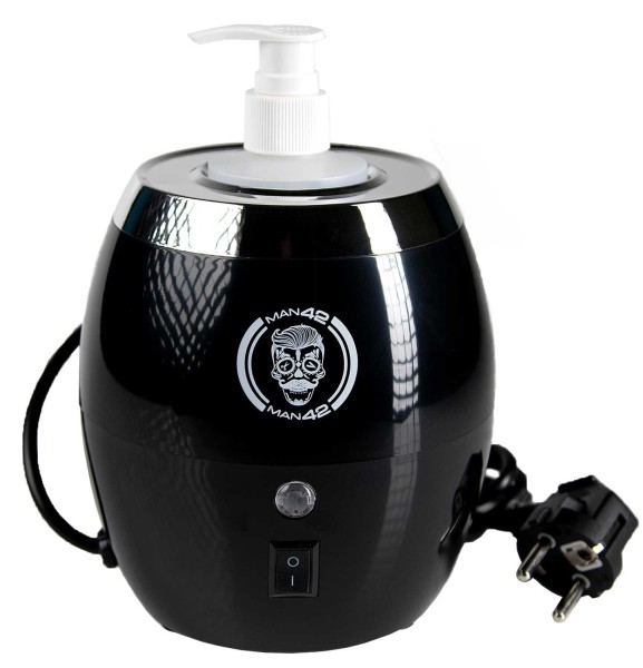 MAN42 Barber Erwärmer für Creme, Massageöl und Lotionen, 250ml Ölflaschenerwärmer