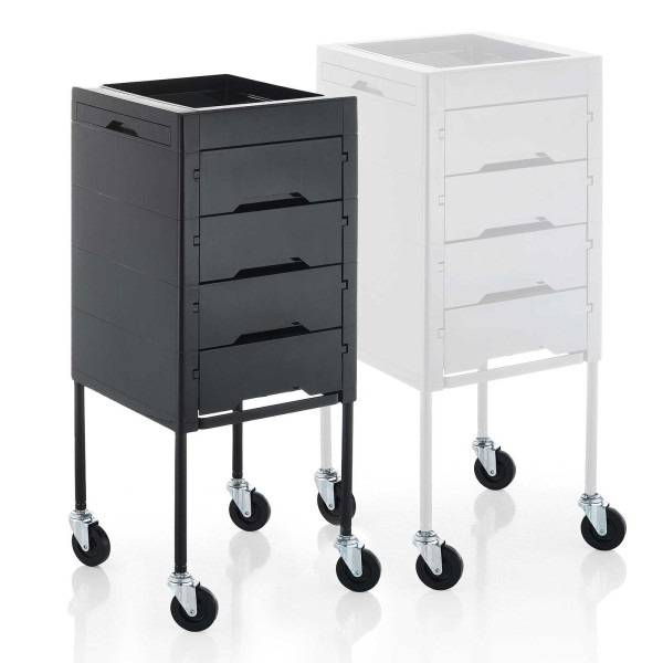 Friseurwagen, Rollregal für Friseurwerkzeug,